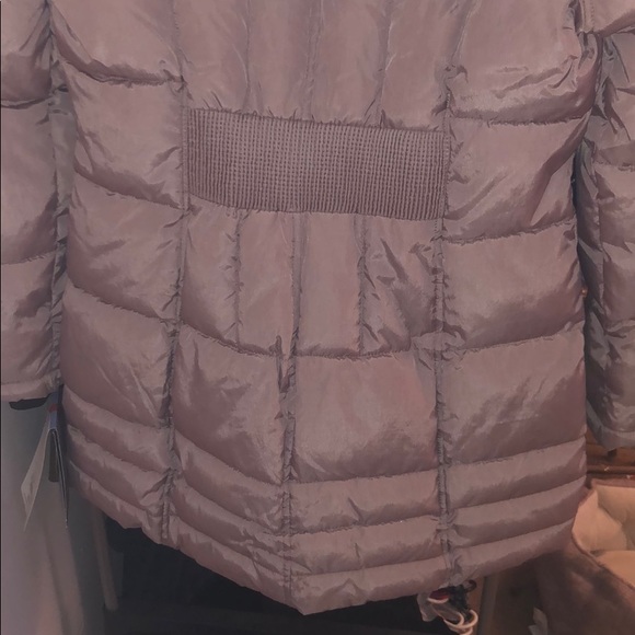 NWT Women’s HFX Faux Fur Lilac Puffer Coat - - Picture 13 of 16